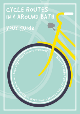 Cycle routes in and around Bath cover illustration