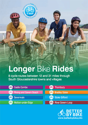 Longer rides in South Glos booklet cover