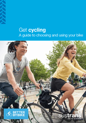 Get cycling booklet guide cover