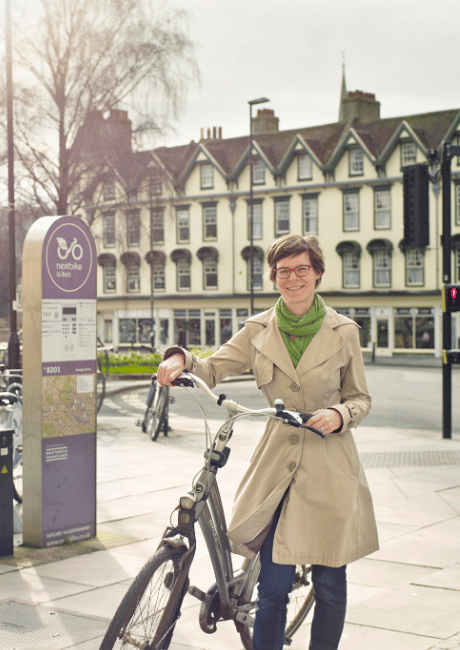 Saskia - Guildhall Bath - I Bike It case study profile