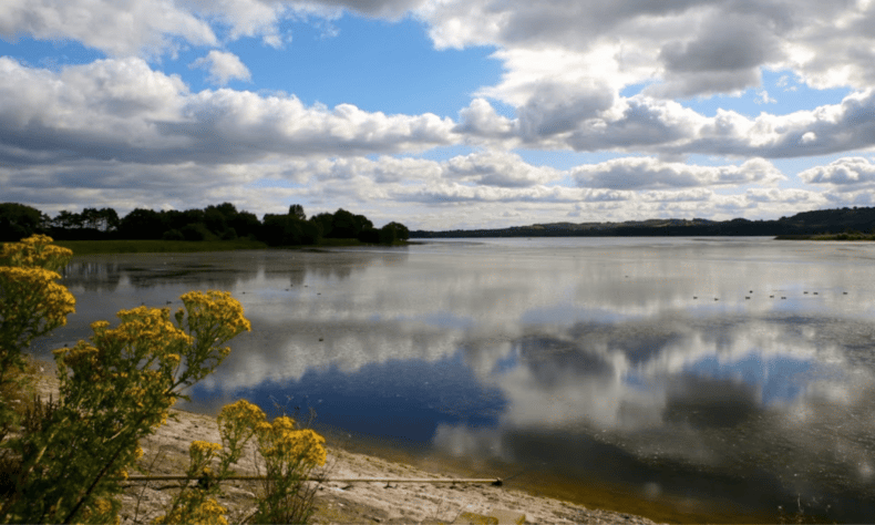 Chew Valley lake in West of England
