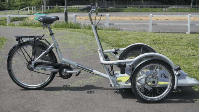 photo of a platform bike