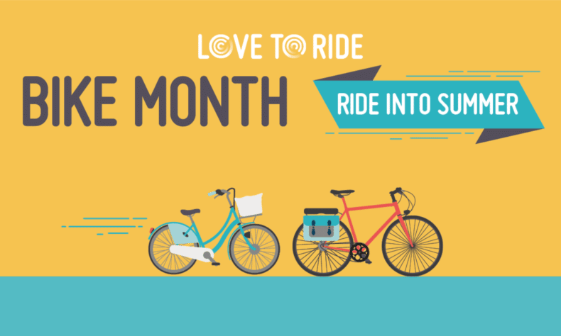 Love To Ride Bike Month 2021 logo